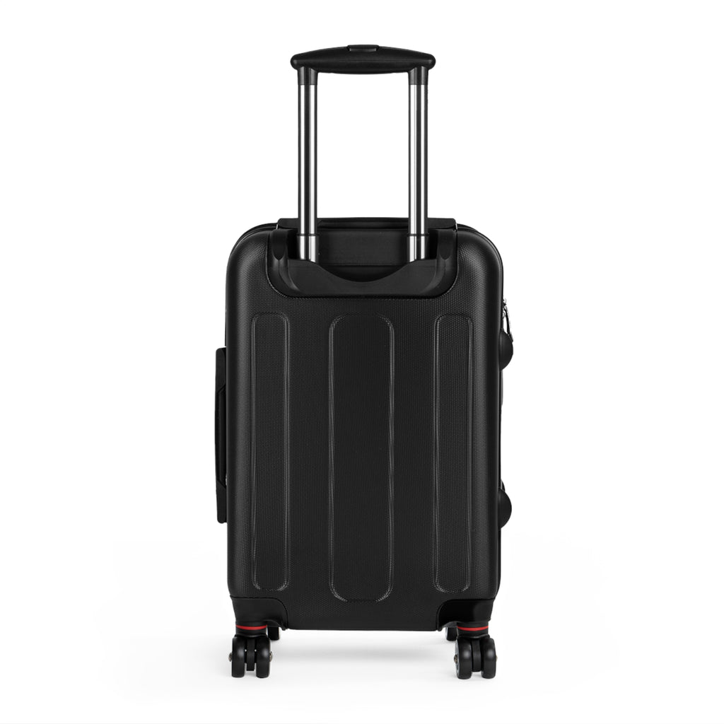 Floral Tiger Print Suitcase — Vibrant Botanical Luggage for Travel