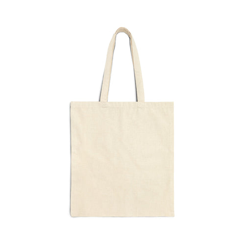 Abstract Faces Canvas Tote Bag — Colorful Watercolor Portrait Shopper