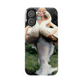 Slim Phone Case — Vintage Swan Dress Fashion Photo